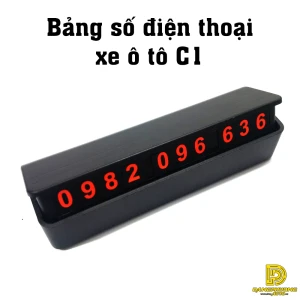 Bảng số điện thoại xe ô tô C1