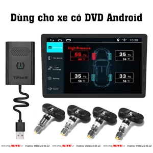 Cảm biến áp suất lốp TPMS TN601 van trong