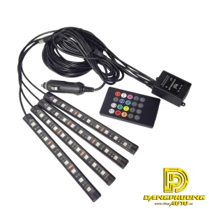 Đèn led gầm ô tô nháy theo nhạc đa dạng các dải màu