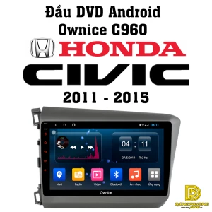 Màn hình DVD Ownice C500+ cho xe Civic 2011 - 2015