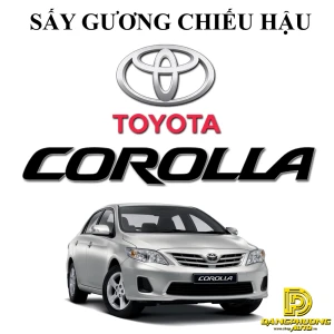 Sấy gương chiếu hậu cho xe Altis 2014 - 2018