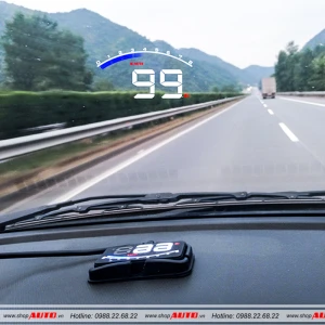 Thiết bị hiển thị tốc độ lên trên kính lái HUD X9