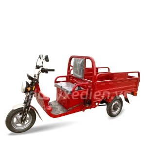 Xe Ba Gác Điện Chở Hàng Bluera Egale 1m6 Có Ben Màu Đỏ
