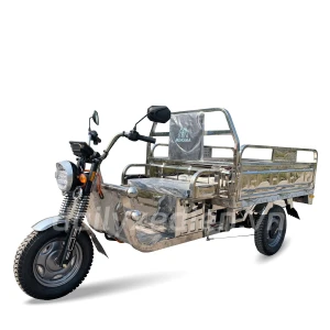 Xe Ba Gác Điện Chở Hàng Bluera Inox 1m6 Có Ben