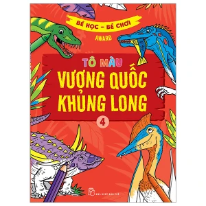 Bé học - bé chơi - Tô màu vương quốc khủng long 04