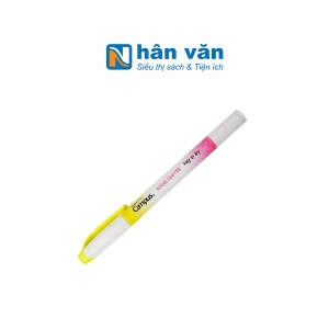Bút Dạ Quang 2 Đầu Campus DHL-NE-YPK - Vàng, Hồng
