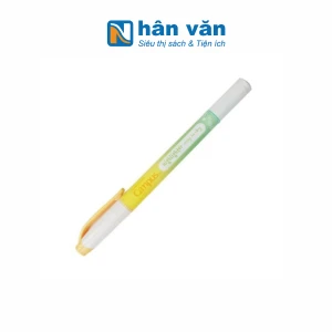Bút Dạ Quang 2 Đầu Mực Pastel Campus DHL-PA-YGR - Vàng, Xanh Lá