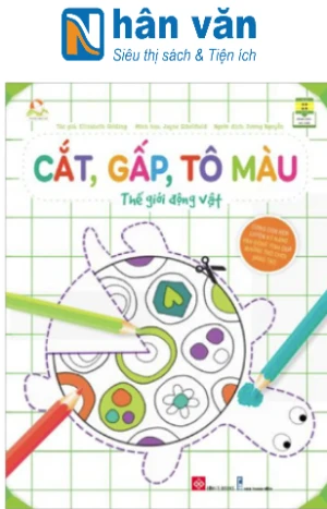 Cắt, Gấp, Tô Màu - Thế Giới Động Vật