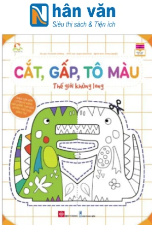 Cắt, Gấp, Tô Màu - Thế Giới Khủng Long