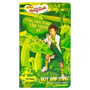 Sáp 10 Màu Thiên Long CR-C07 - Thiên Long