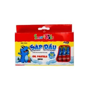 Sáp Dầu Dino OP01 - 12 Màu Hộp - Bitex