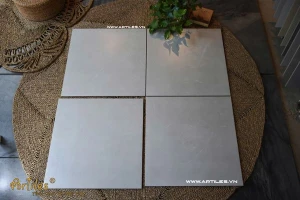 Gạch 60x60 màu xám trắng mờ ArtSM11