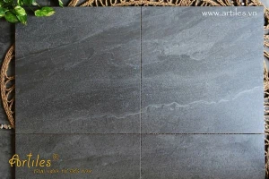 Gạch 60x60 vân xám đen Art05