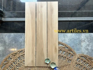 Gạch giả gỗ 15x90cm đẹp Art83