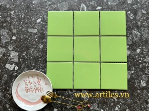 Gạch Mosaic 100x100mm Xanh Lá Art18M