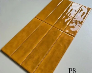 Gạch thẻ màu vàng bóng lượn ArtP8