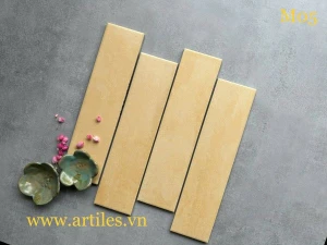 Gạch thẻ vàng mờ phẳng M05