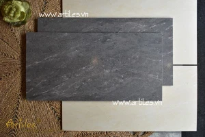 Gạch vân đá màu xám đen Art4080- Stone - 402