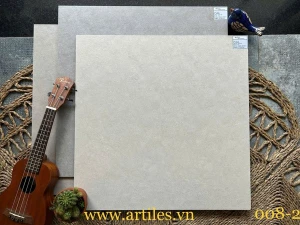 Gạch vân ximang màu kem sáng Art008-2