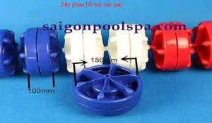 Dây phao hồ bơi phân chia