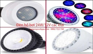 Đèn chiếu sáng bể bơi 24W/12V
