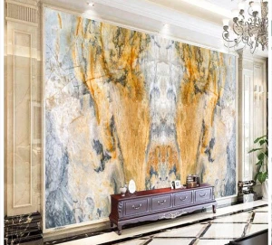 Tranh đá thạch anh đối xứng - HTT2001