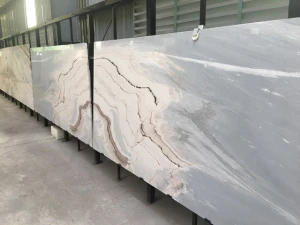 Tranh Đá Tự Nhiên Marble Trắng - HTS005