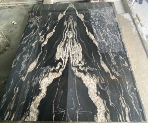 Tranh đá tự nhiên và đối xứng Bookmatch - HTB-6621