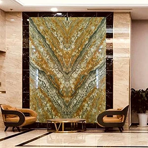 Tranh đá tự nhiên và đối xứng Bookmatch - HTB0720