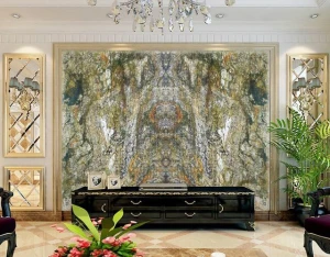 Tranh đá tự nhiên và đối xứng Bookmatch - HTB0920