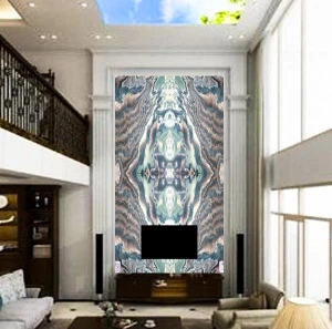 Tranh đá tự nhiên và đối xứng Bookmatch - HTB1120