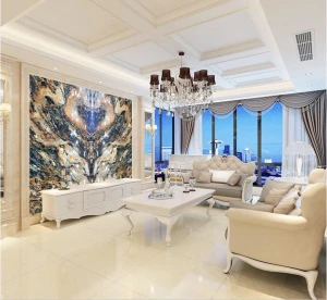 Tranh đá tự nhiên và đối xứng Bookmatch - HTB1620