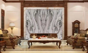 Tranh đá tự nhiên và đối xứng Bookmatch - HTB1820