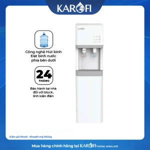 Cây nước nóng lạnh hút bình Karofi HCV200