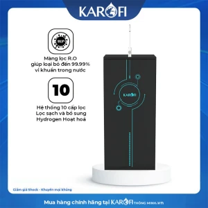 Máy lọc nước Karofi ERO100V - Mẫu 2025
