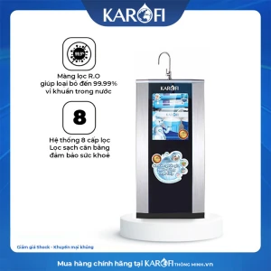 Máy lọc nước Karofi ERO80 8 lõi có tủ