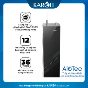 Máy lọc nước Karofi KAQ-L22 - 12 LÕI LỌC - NEW 2025