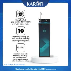 Máy lọc nước Karofi KAQ-P95 10 lõi Hydrogen