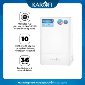 Máy lọc nước Karofi KAQ-U65 - 10 LÕI -  VỎ HỘP - SẢN XUẤT 2025