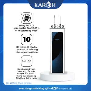 Máy lọc nước nóng lạnh Karofi KAD-D52