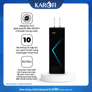 Máy lọc nước nóng lạnh Karofi KAD-N69 CẢM ỨNG THÔNG MINH