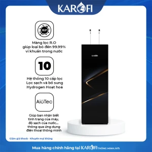Máy lọc nước nóng lạnh Karofi KAD-N89 - CẢM ỨNG THÔNG MINH - CHỌN NHIỆT ĐỘ