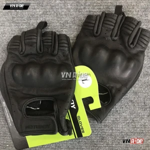 Găng tay da MOTOBOY cụt ngón GL15
