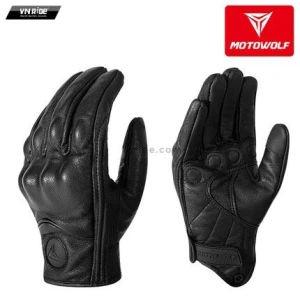 Găng tay da MOTOWOLF dài ngón MDL0302