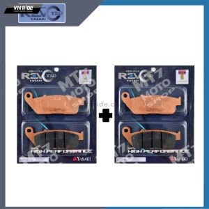 Má phanh (Bố thắng) trước sau YASAKI Kawasaki Ninja 650