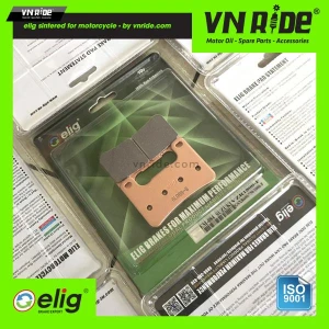 Má phanh (bố thắng) trước xe moto Elig Brake Pads (Sintered EM084-TA4)