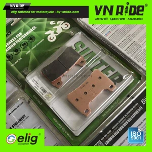 Má phanh (bố thắng) trước xe moto Elig Brake Pads (Sintered EM085-TA7)
