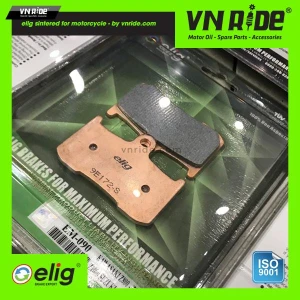Má phanh (bố thắng) trước xe moto Elig Brake Pads (Sintered EM090-TA22)