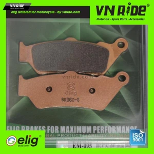 Má phanh (bố thắng) trước xe moto Elig Brake Pads (Sintered EM095)