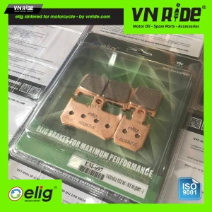 Má phanh (bố thắng) trước xe moto Elig Brake Pads (Sintered EM097)